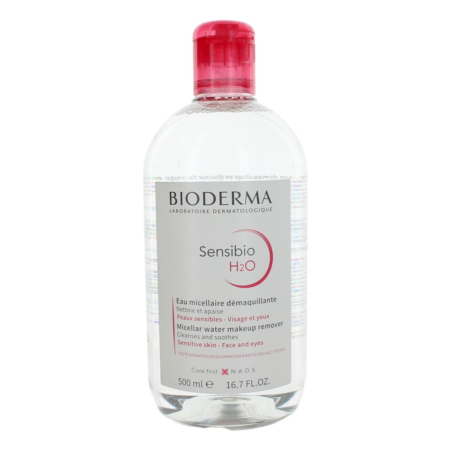Bioderma Sensibio H2O de Bioderma, Desmaquillante de Agua Micelar 495 ml