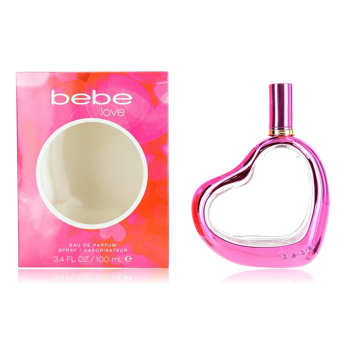 bebe Love de bebe, EDP vaporizador de 3.4 oz para mujer