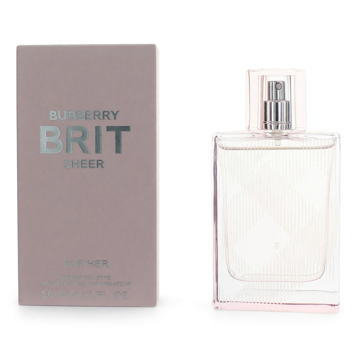 Brit Sheer de Burberry, Vaporizador EDT de 47,3 ml para Mujer