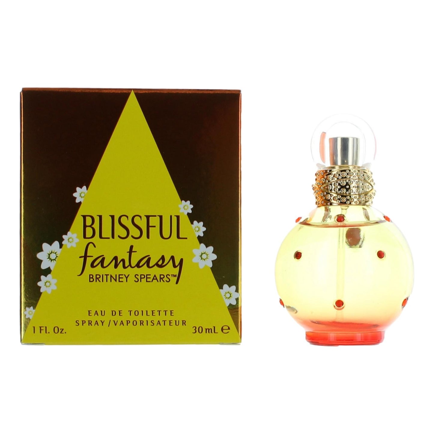 Blissful Fantasy de Britney Spears, Vaporizador EDT de 30 ml para Mujer