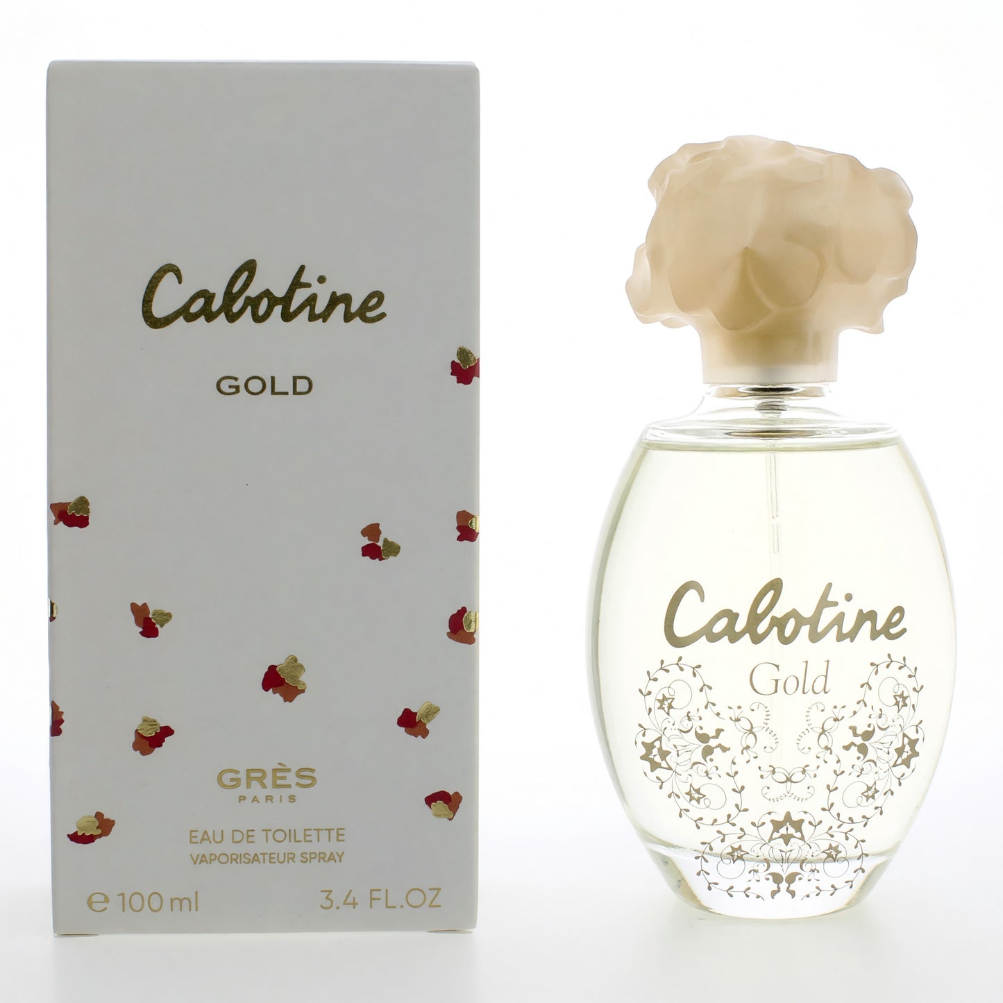 Cabotine Gold de Parfums Gres, vaporizador EDT de 100 ml para mujer