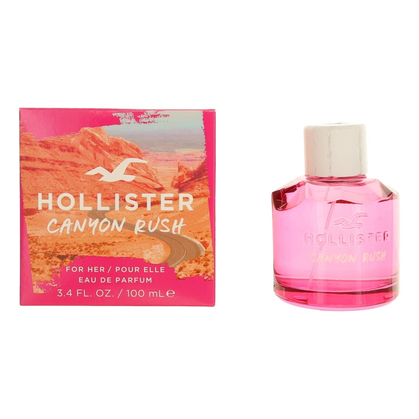 Canyon Rush de Hollister, Eau de Parfum en spray de 100 ml para mujer