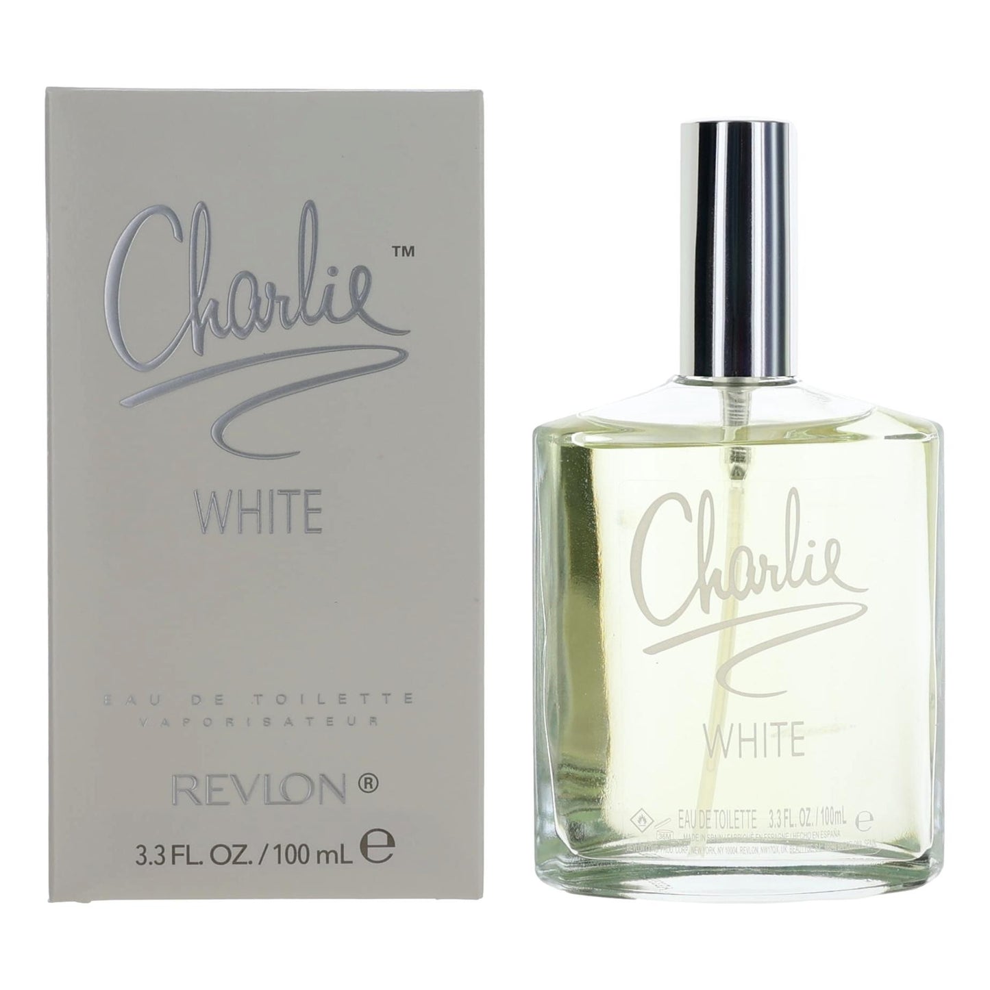 Charlie White de Revlon, Eau de Toilette en Spray de 100 ml para Mujer