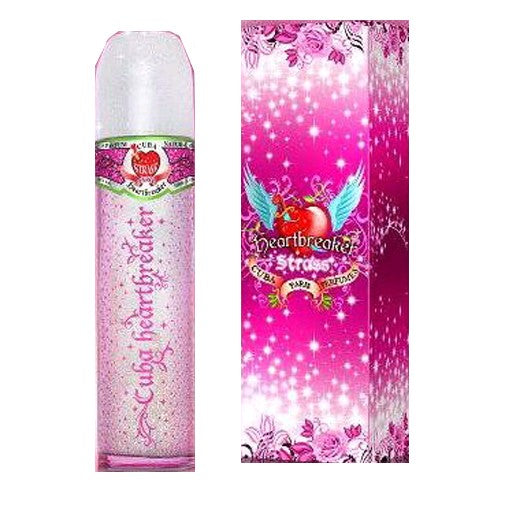 Cuba Heartbreaker de Cuba, espray de 3.3 oz EDP con purpurina para mujer