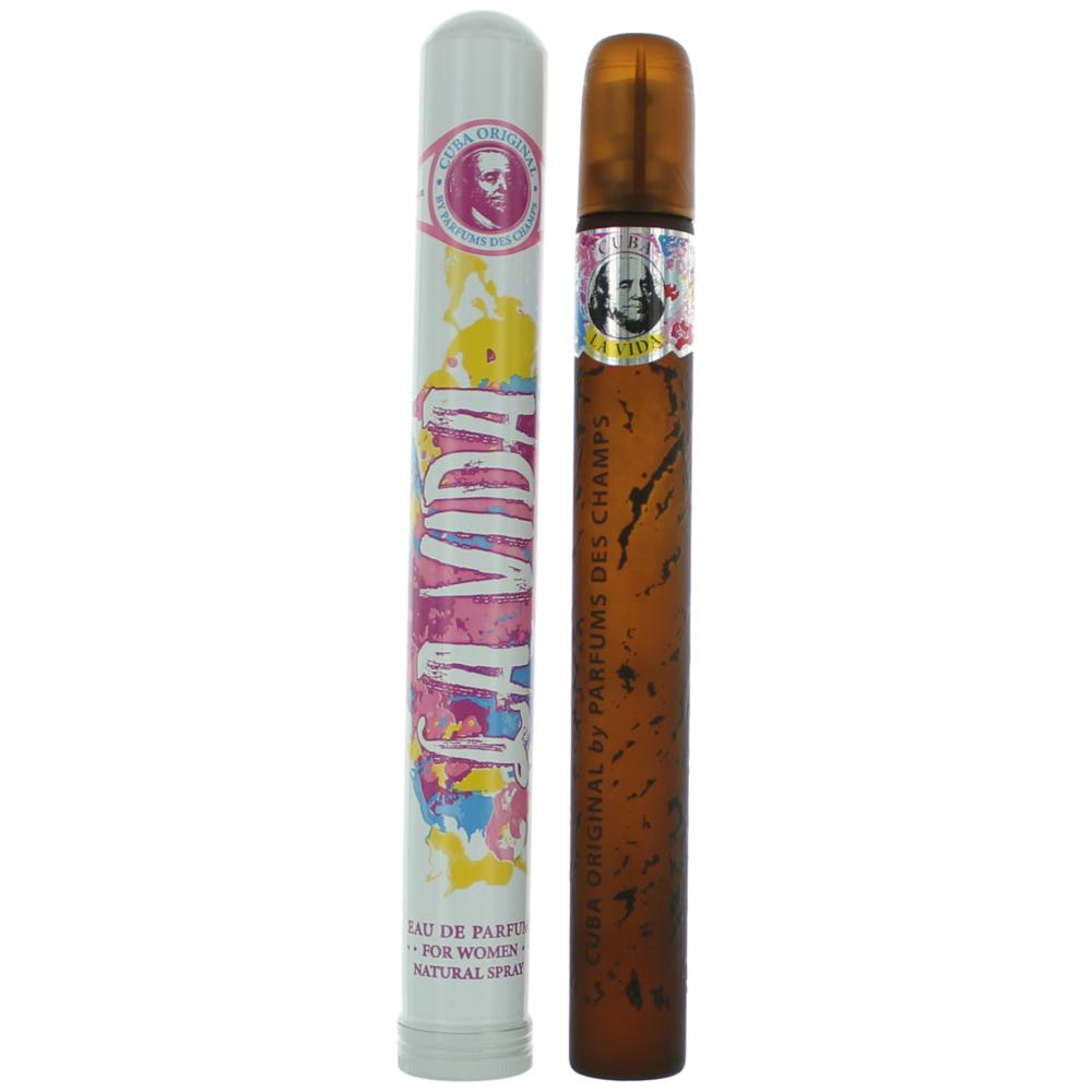 Cuba La Vida de Cuba, Vaporizador EDT de 1.17 oz para Mujer