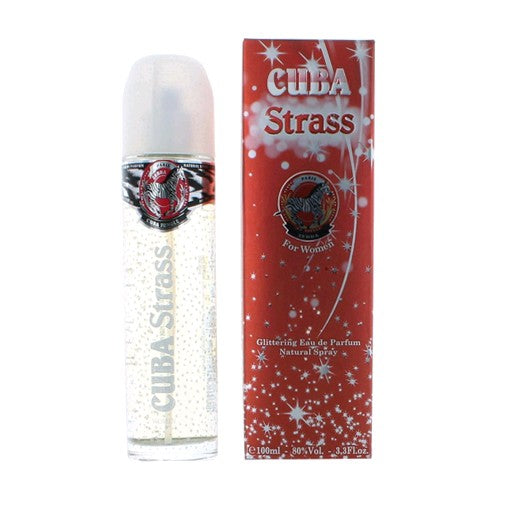 Cuba Jungle Zebra de Cuba, vaporizador brillante EDP de 3.4 oz para mujer