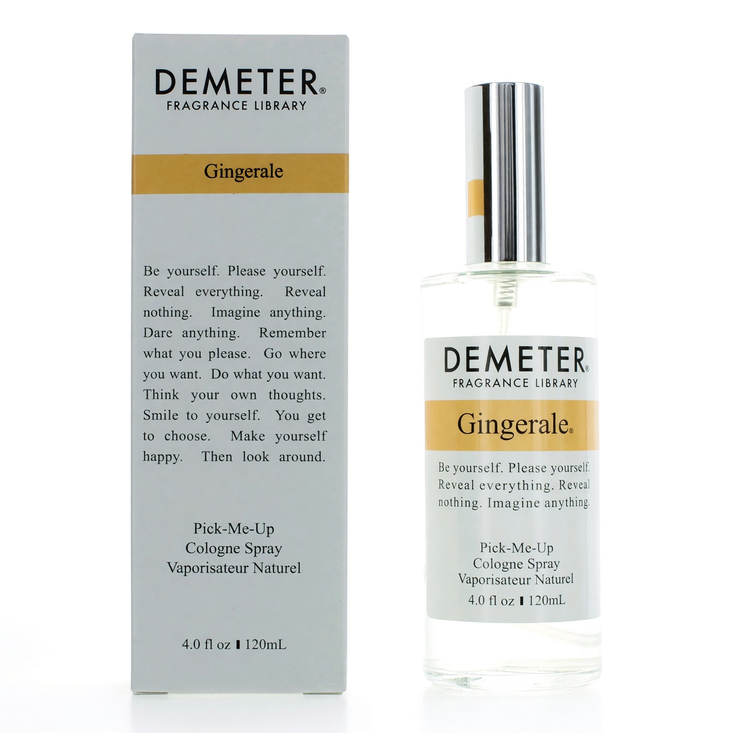 Gingerale de Demeter, colonia en spray de 4 oz para mujeres