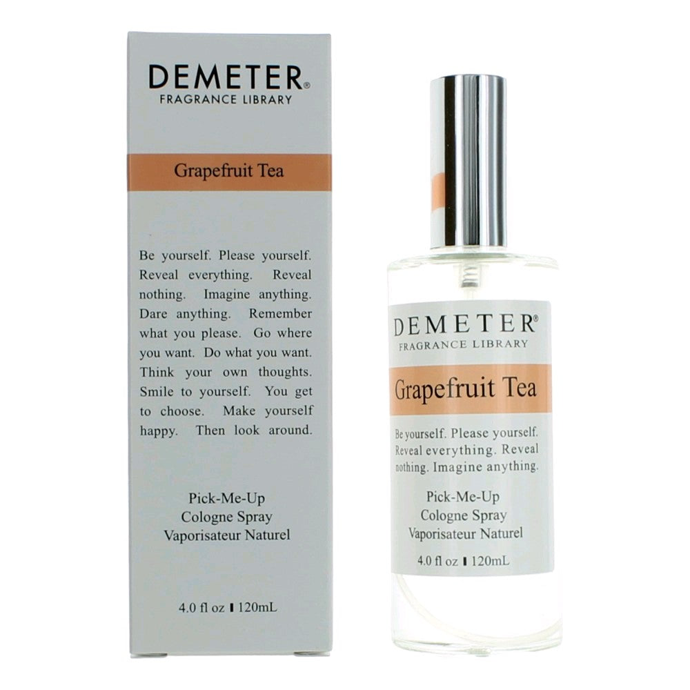 Té de pomelo de Demeter, spray de colonia para mujeres de 4 oz