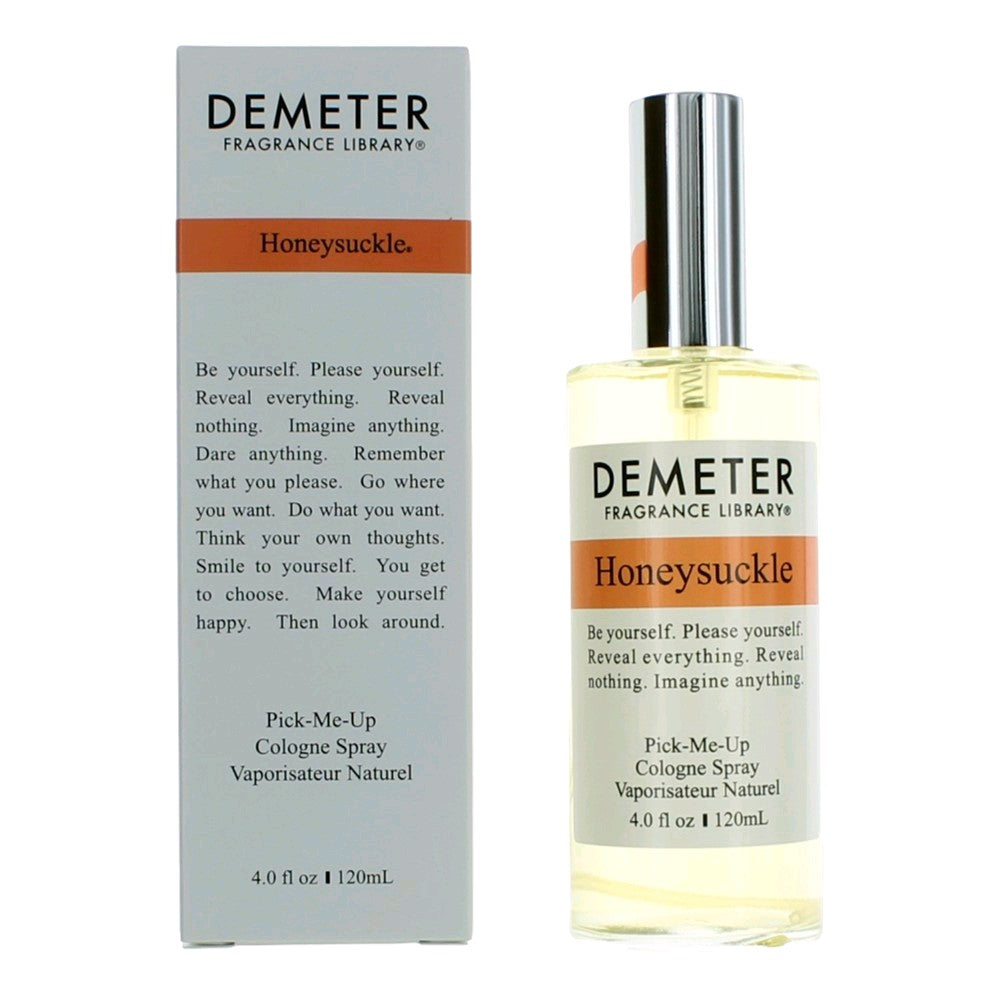 Madreselva de Demeter, colonia en spray de 4 oz para mujer