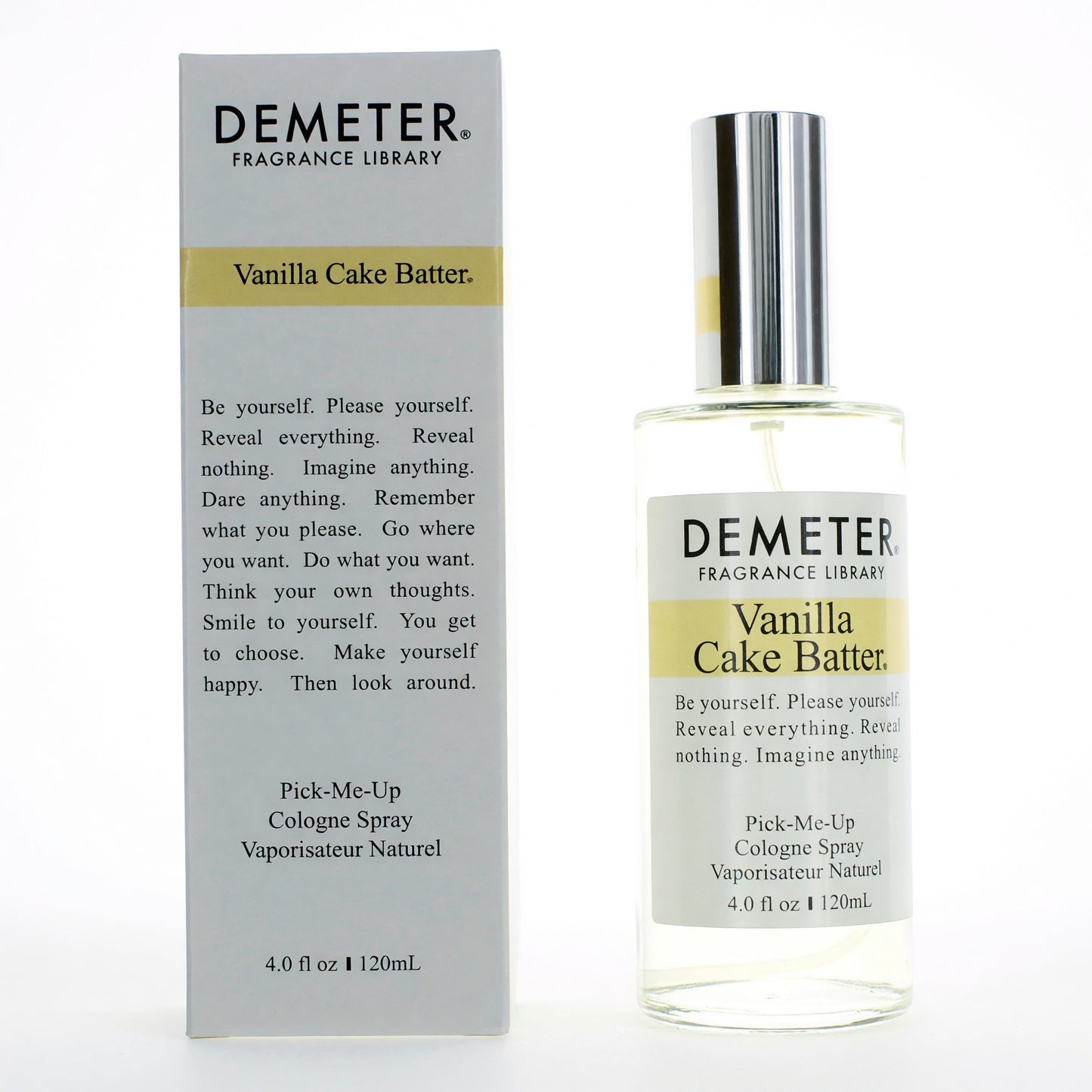 Vanilla Cake Batter de Demeter, colonia en espray de 120 ml para mujer