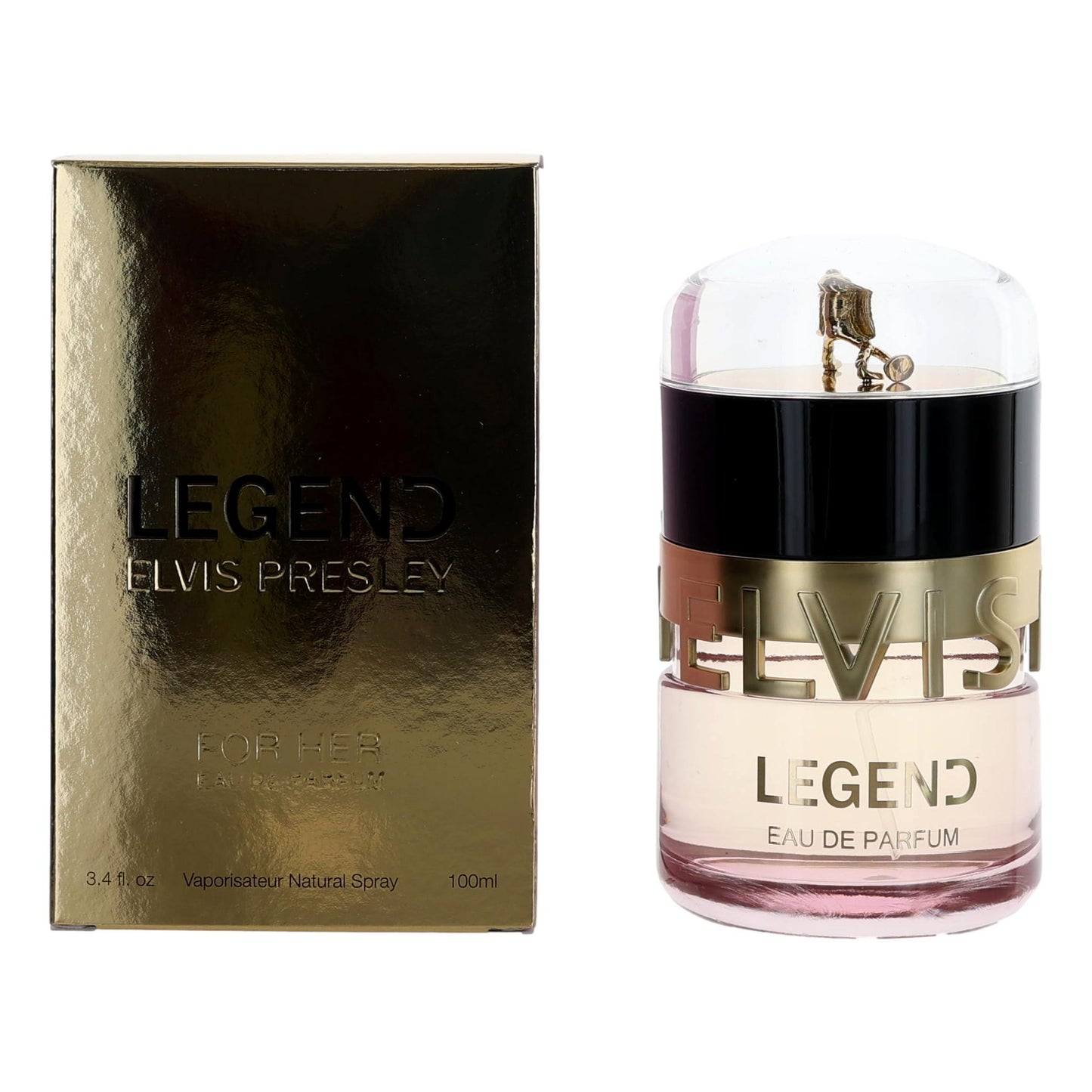 Legend For Her de Elvis Presley, 3.4 oz EDP Vaporizador para Mujer