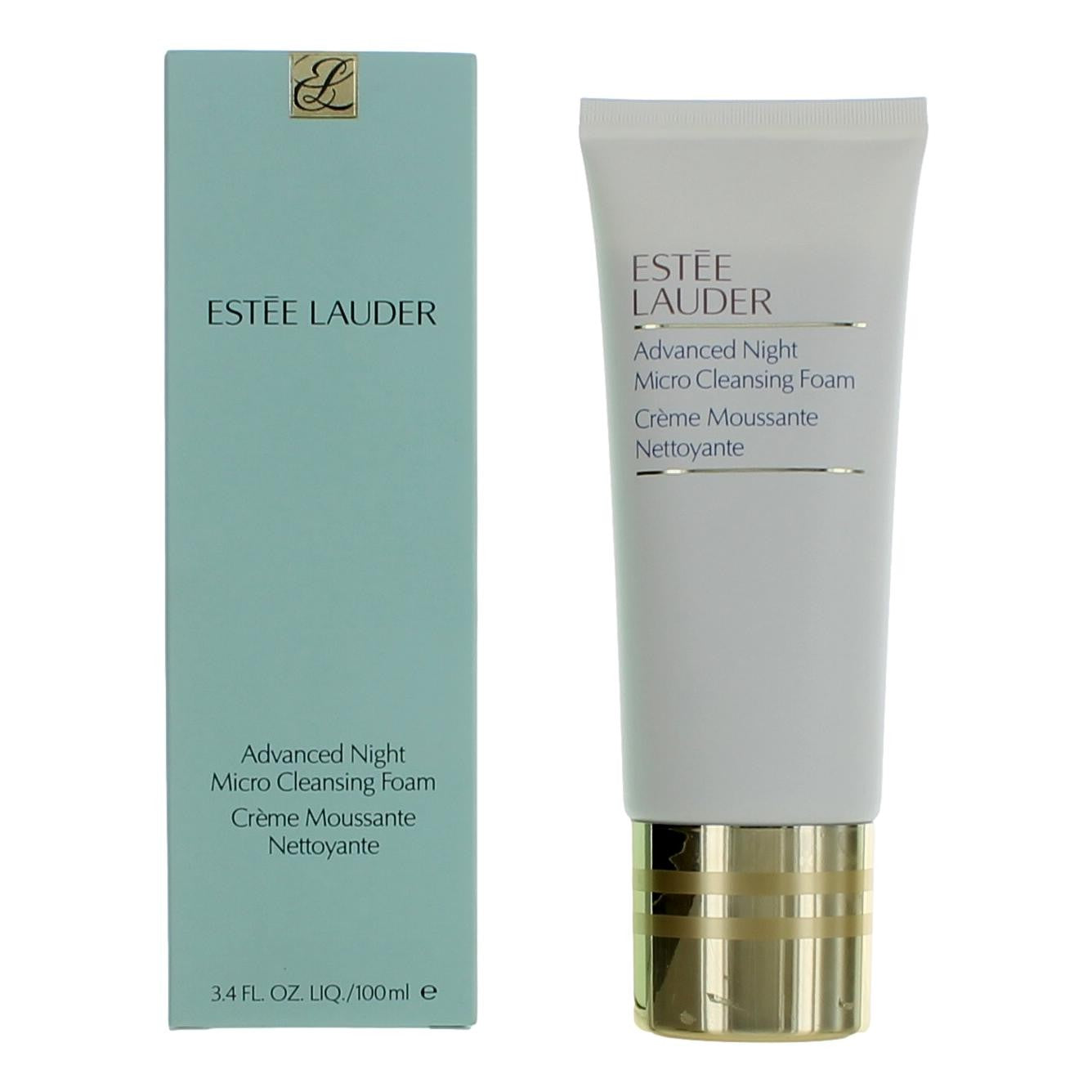 Estee Lauder de Estee Lauder, 3.4oz Espuma limpiadora micro-avanzada de noche