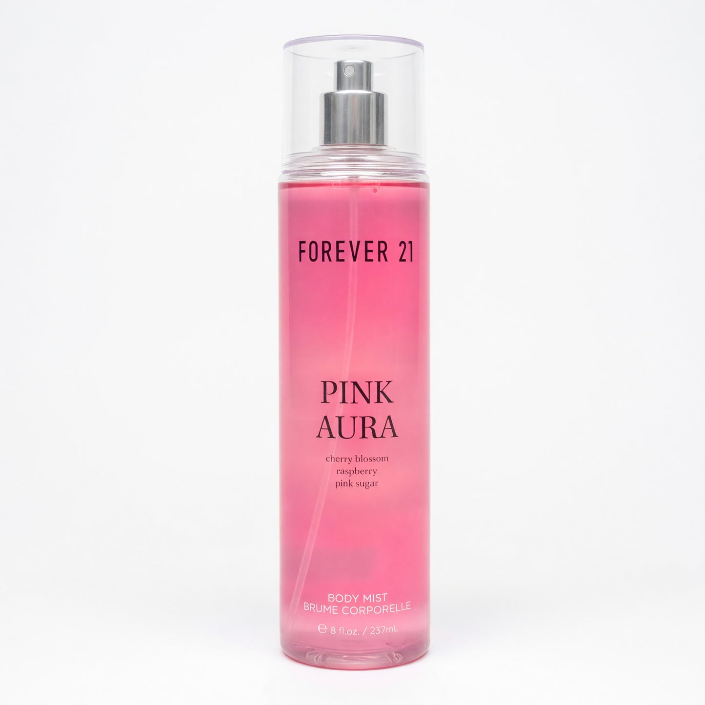Forever 21 Pink Aura de Forever 21, Bruma corporal de 8 oz para mujeres