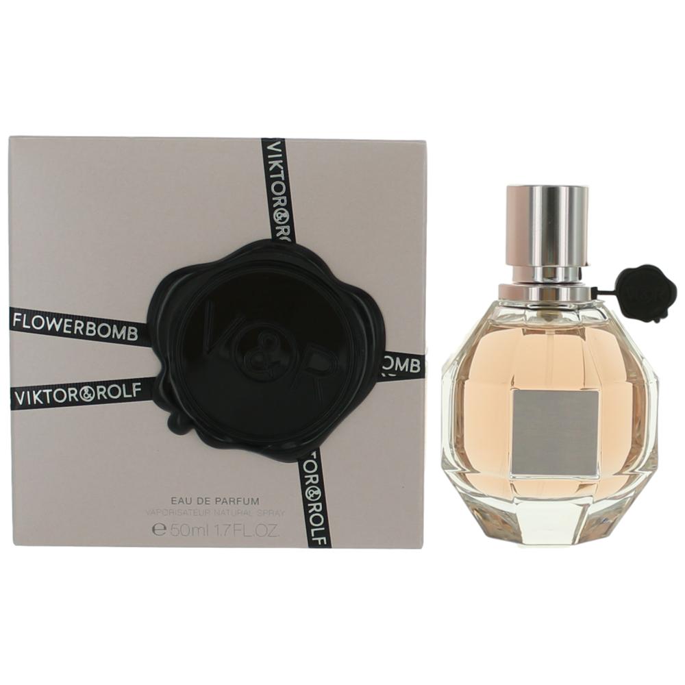 Flowerbomb de Viktor & Rolf, EDP en espray de 1.7 oz para mujer