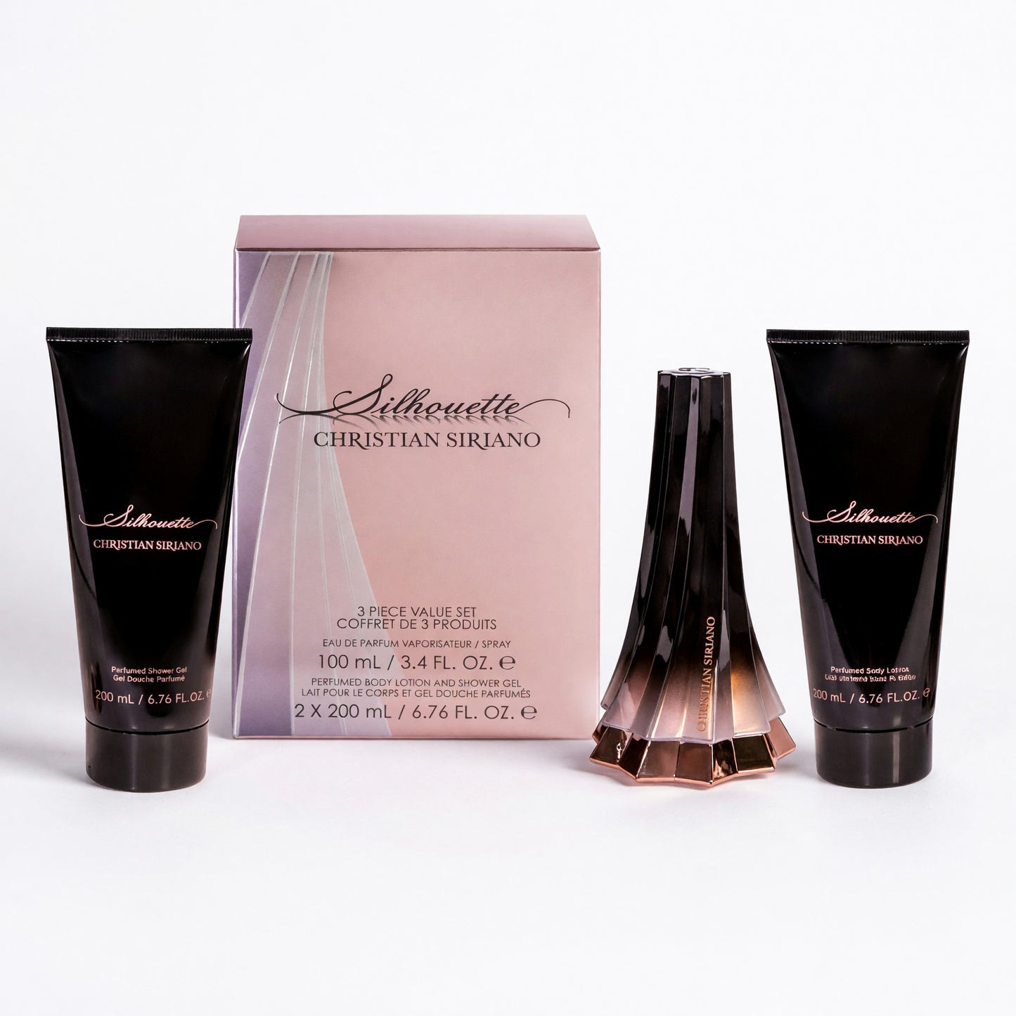 Silhouette de Christian Siriano, set de regalo de 3 piezas para mujer