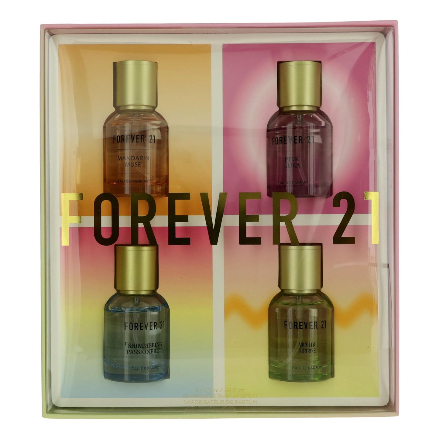 Forever 21 de Forever 21, estuche de 4 piezas para mujer