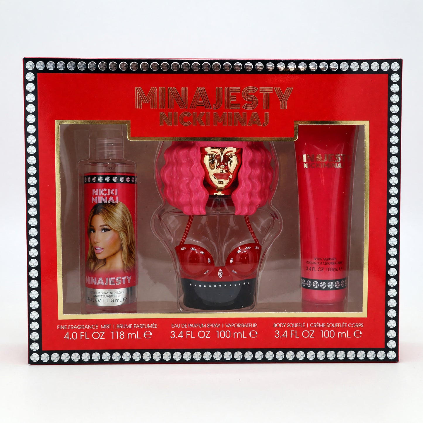 Minajesty de Nicki Minaj, set de regalo de 3 piezas para mujer