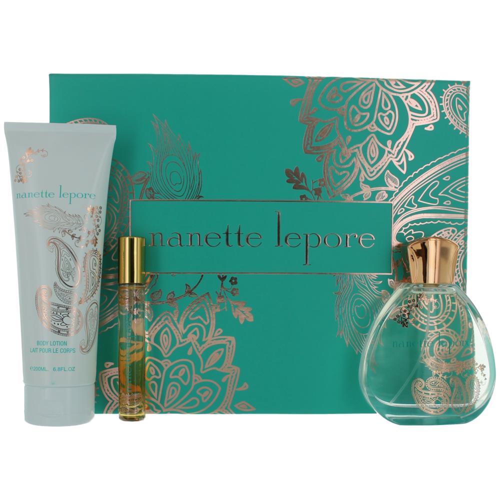 Nanette Lepore de Nanette Lepore, set de regalo de 3 piezas para mujer