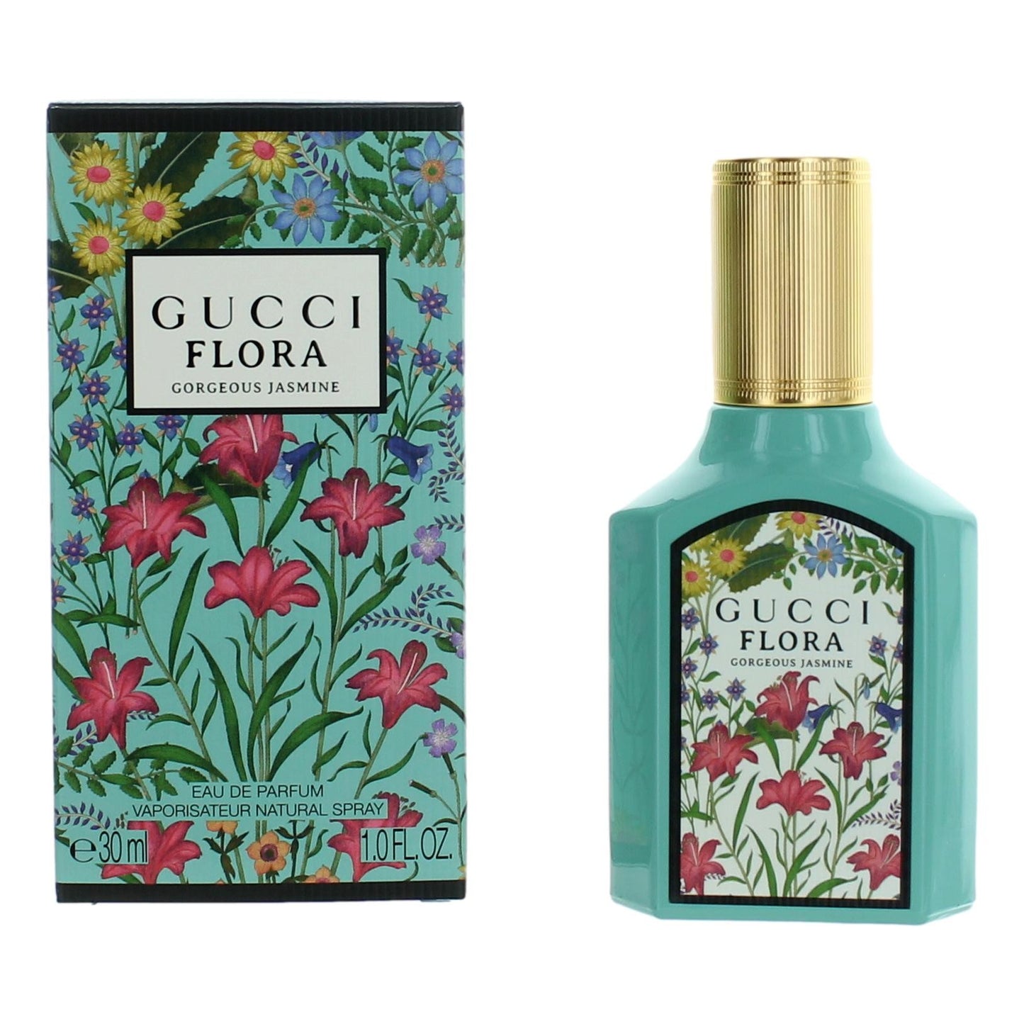 Flora Gorgeous Jasmine de Gucci, vaporizador EDP de 1 oz para mujer
