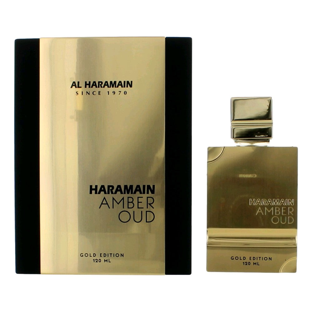 Amber Oud Gold Edition de Al Haramain, Eau de Perfume Unisex en Spray de 120 ml