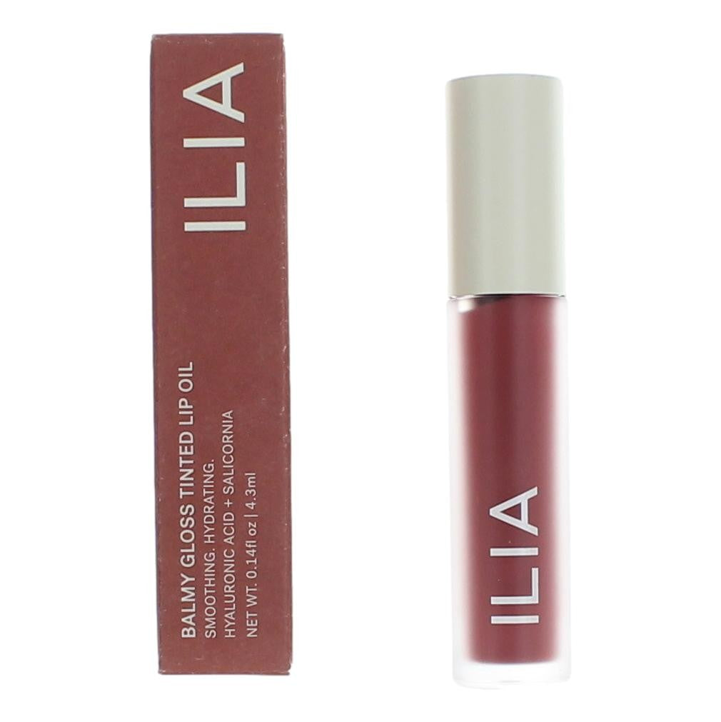 ILIA Balmy Gloss Tinte de Labios en Aceite de ILIA, Brillo de Labios de .14 oz - Linger