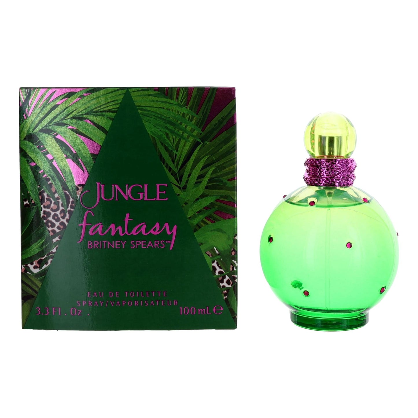 Jungle Fantasy de Britney Spears, Eau de Toilette en Spray de 100 ml para Mujer