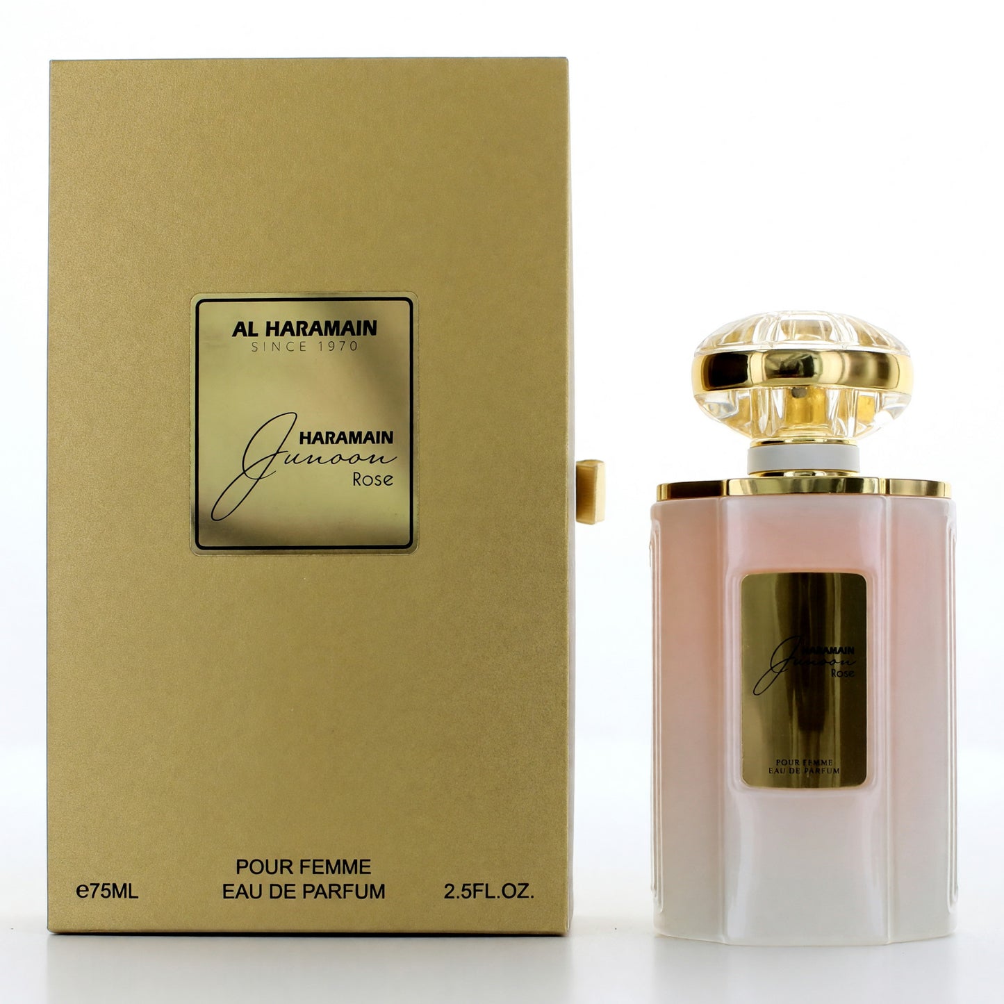 Junoon Rose de Al Haramain, Vaporizador EDP de 2.5 oz para Mujer