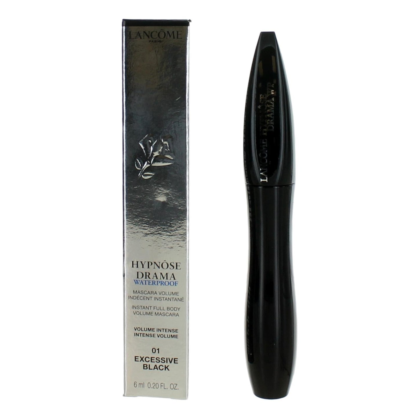 Lancôme Hypnôse Drama, 5,9 g Máscara de Pestañas con Volumen Waterproof - 01 Excessive Black