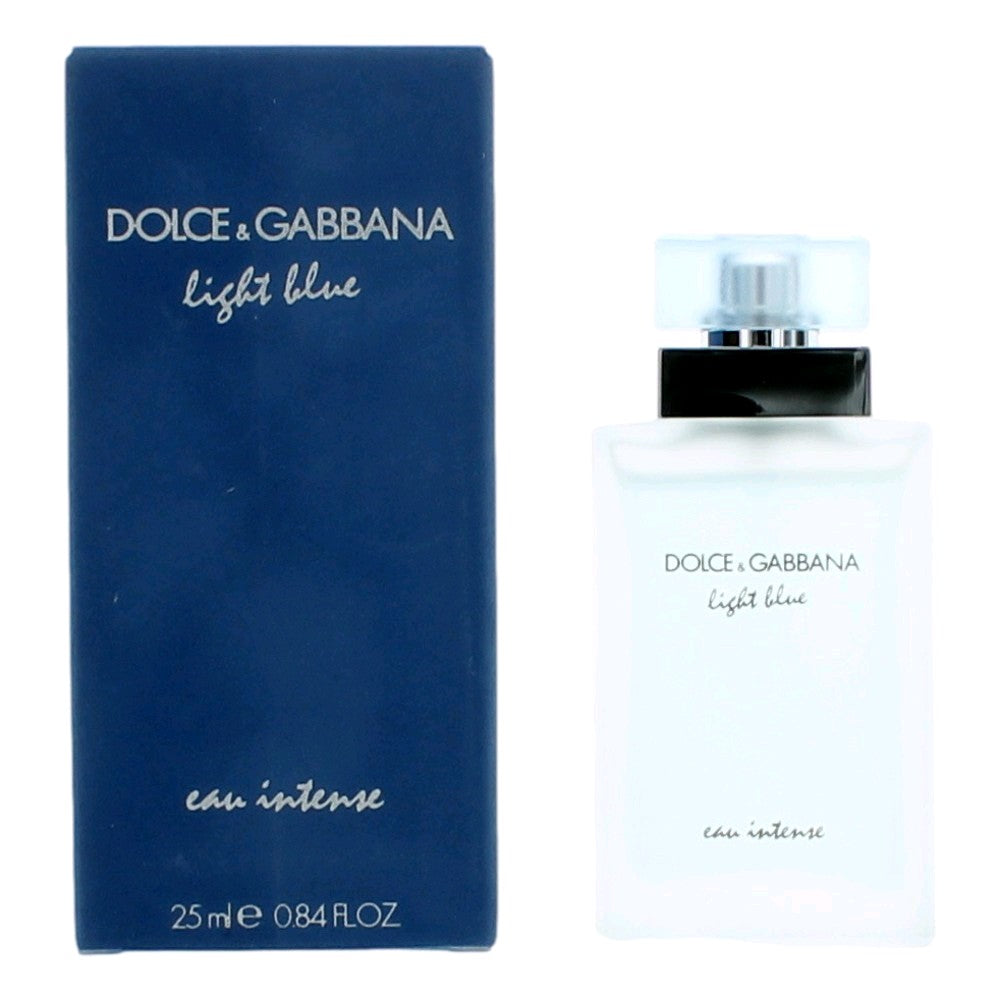 Light Blue Eau Intense de Dolce & Gabbana, vaporizador EDP de 0.84 oz para mujer