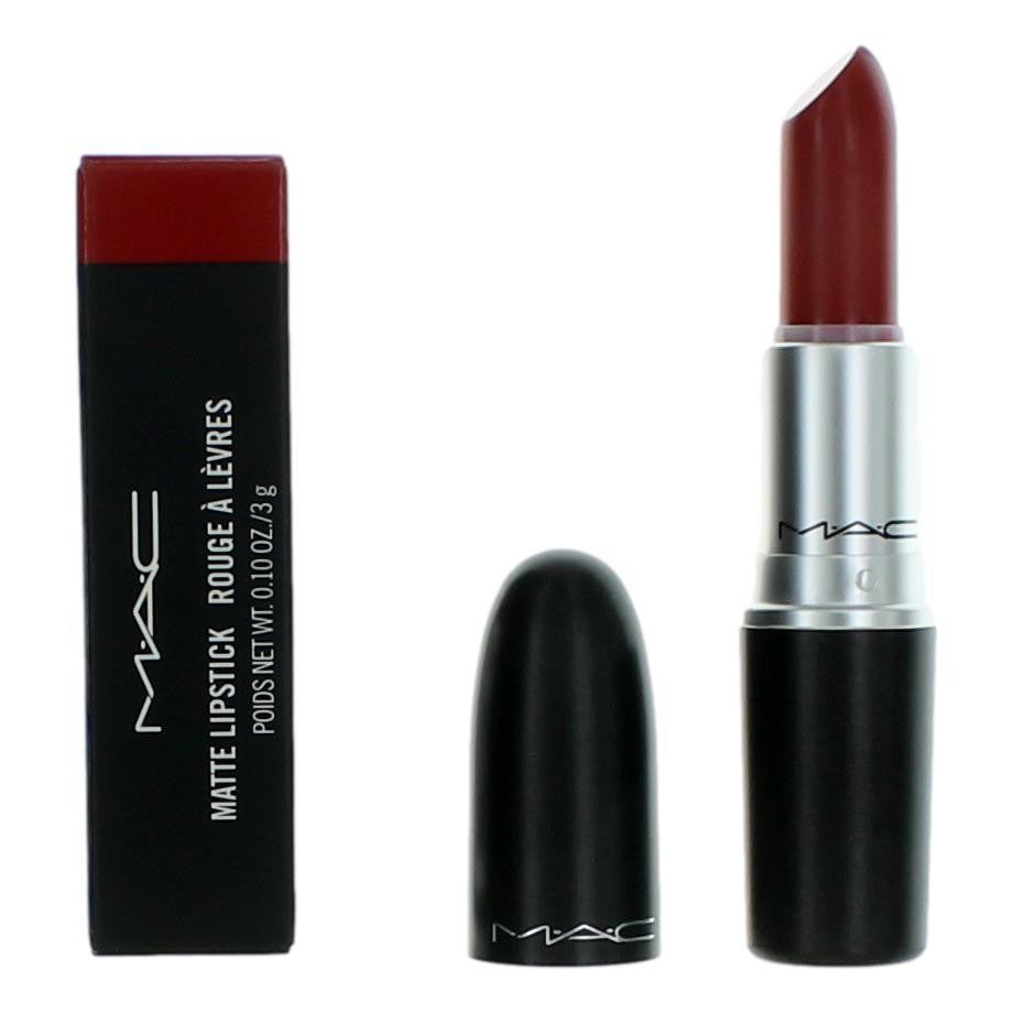 Lápiz labial mate MAC de MAC, lápiz labial de 0,10 oz - 602 Chili
