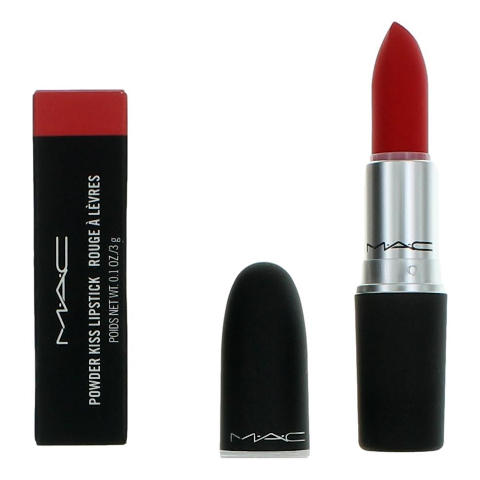 MAC Powder Kiss Lipstick de MAC, Labial de .1 oz - 315 Lasting Passion