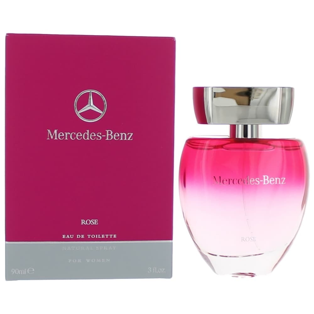 Mercedes Benz Rose by Mercedes Benz, 3 oz Eau De Toilette Spray for Women