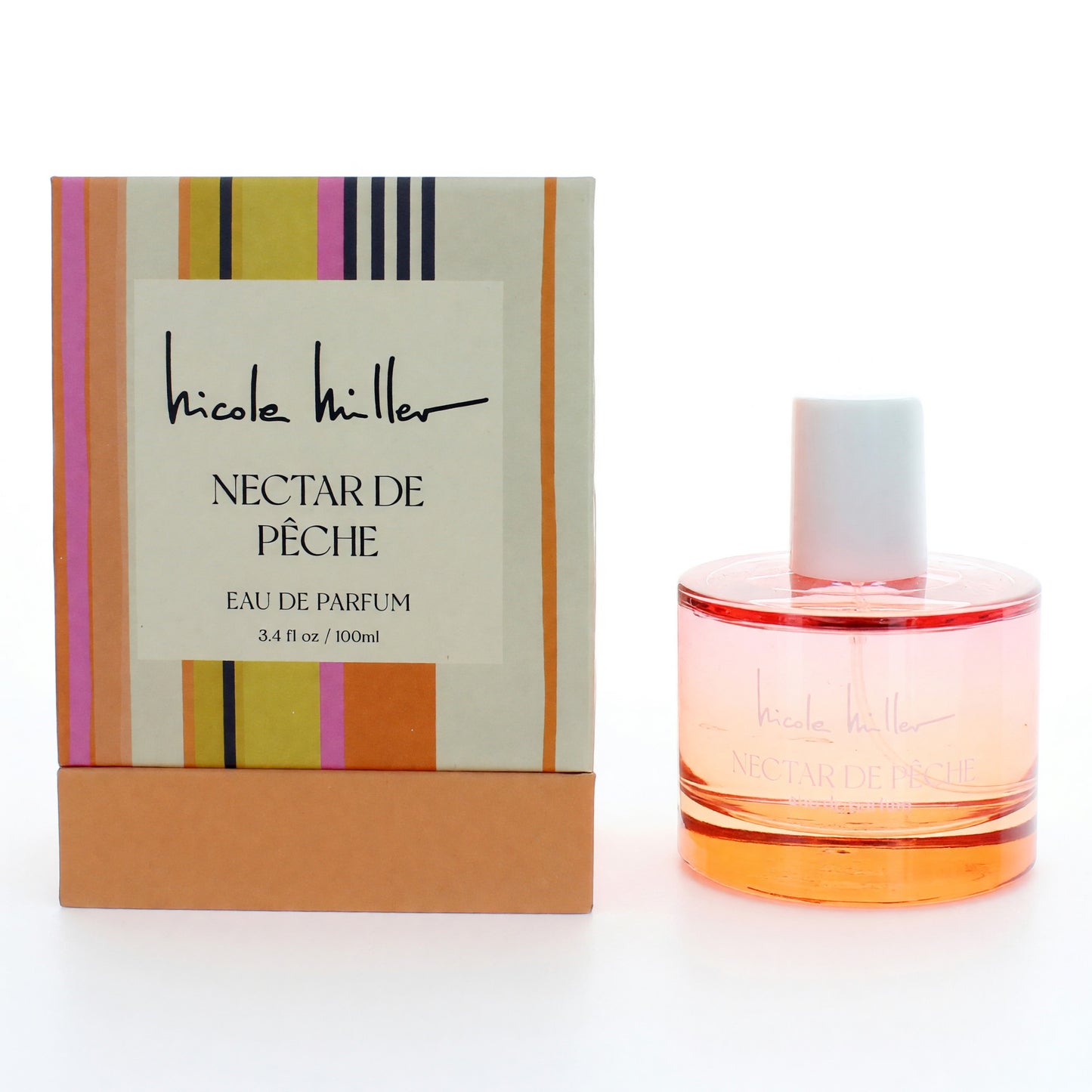 Nectar De Peche de Nicole Miller, Eau de Parfum en spray de 3.4 oz para mujer