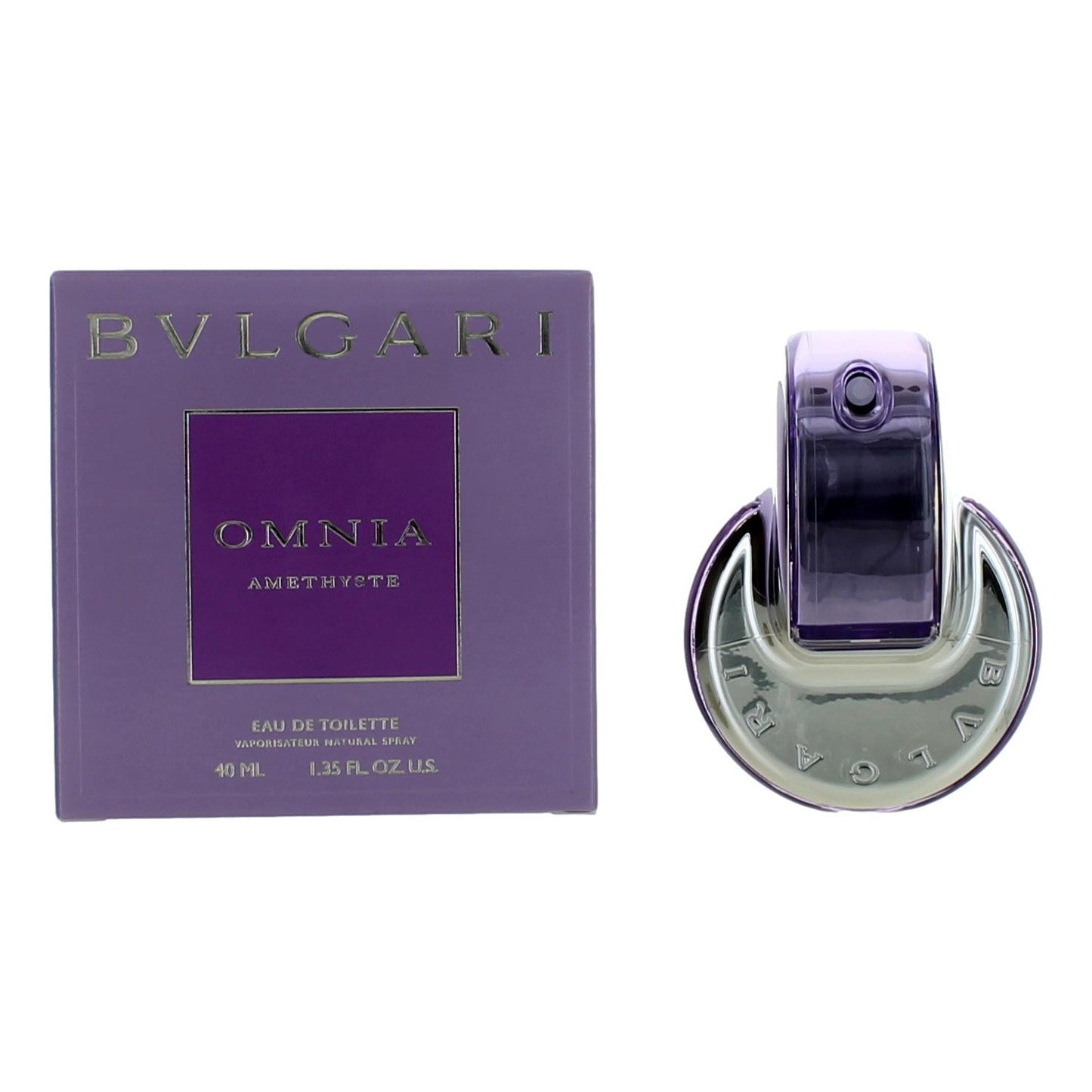 Omnia Amethyste de Bvlgari, Vaporizador EDT de 1.35 oz para Mujer