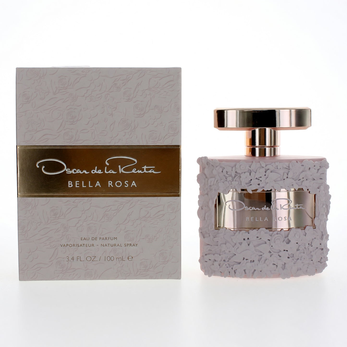 Bella Rosa de Oscar De La Renta, Eau de Parfum en espray de 3.4 oz para mujer