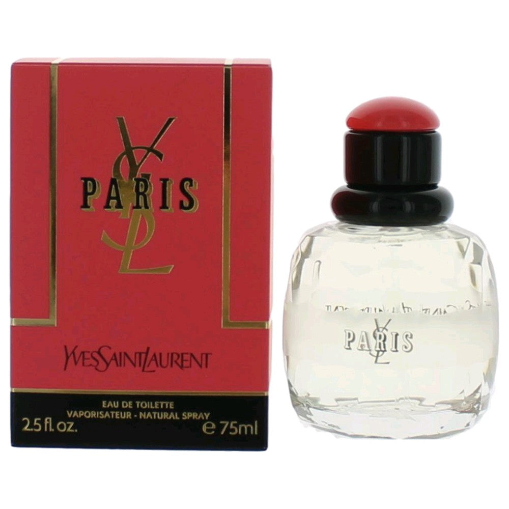 Paris de Yves Saint Laurent, Eau de Toilette en vaporizador de 75 ml para mujer