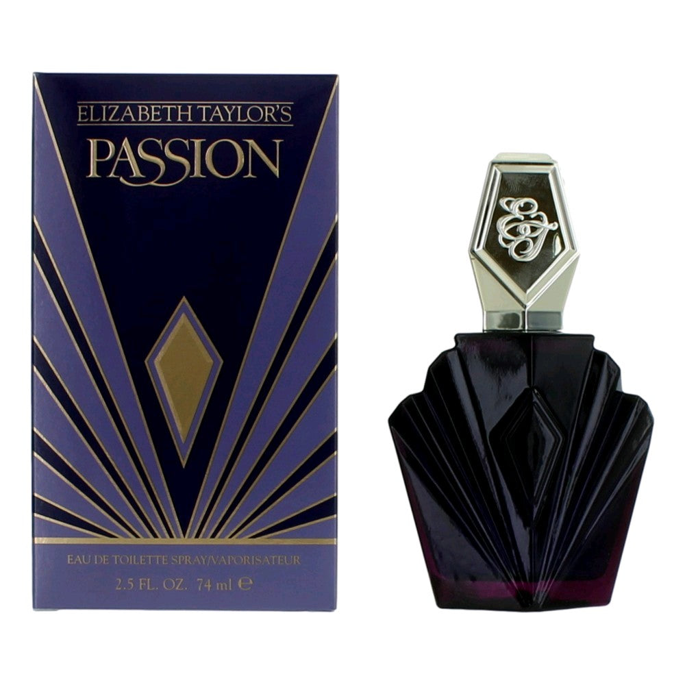 Passion de Elizabeth Taylor, Eau de Toilette en Spray de 75 ml para Mujer