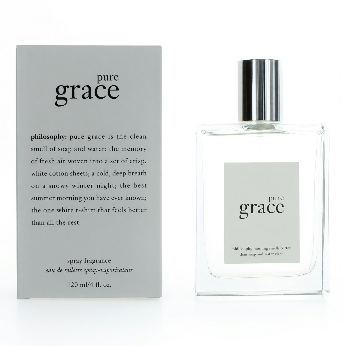 Pure Grace de Philosophy, Eau de Toilette en Spray de 118 ml para Mujer