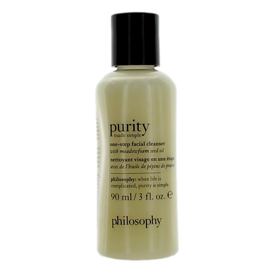 Purity by Philosophy, limpiador facial de un solo paso de 3 oz para unisex