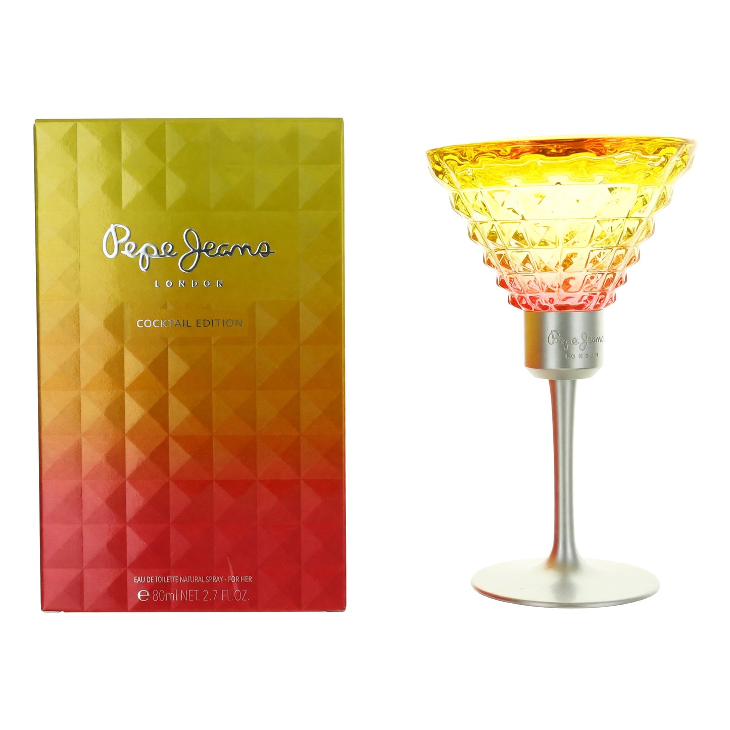 Cocktail de Pepe Jeans London, Eau de Toilette en vaporizador de 80 ml para mujer