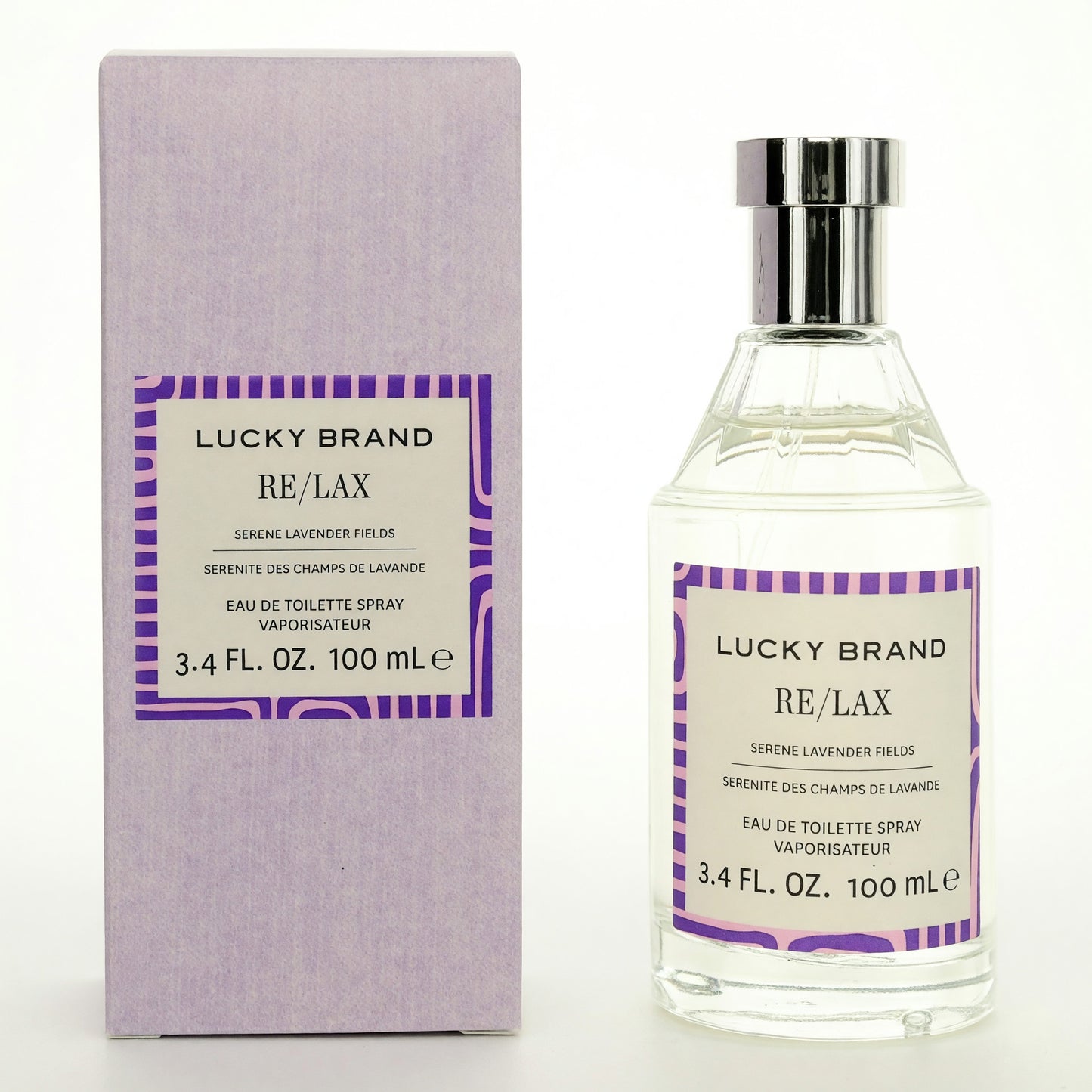 Lucky Brand Re/Lax de Lucky Brand, Eau de Toilette en Spray de 100 ml para Mujer