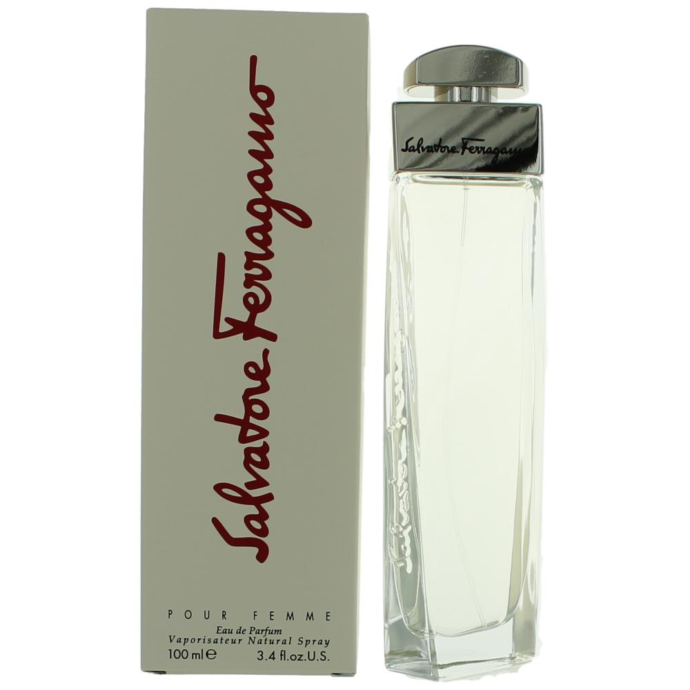 Salvatore Ferragamo de Salvatore Ferragamo, Eau de Parfum en spray de 3.4 oz para mujer