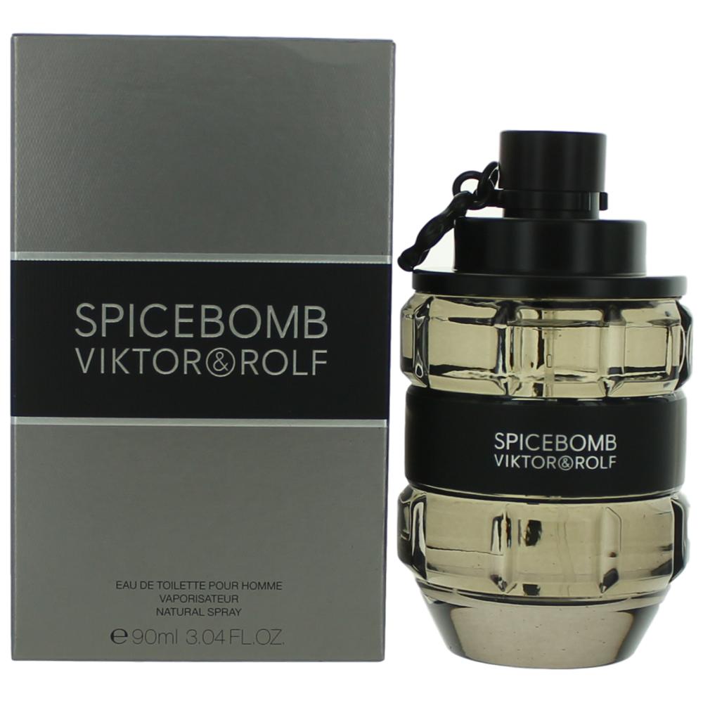 Spicebomb de Viktor & Rolf, vaporizador de EDT de 3 oz para hombres