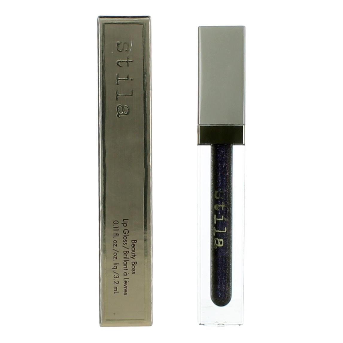Stila Beauty Boss de Stila Beauty, Brillo Labial de .11 oz - In the Black