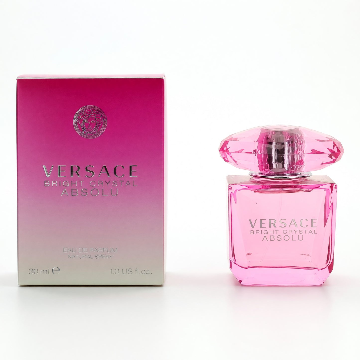 Versace Bright Crystal Absolu de Versace, EDP en espray de 1 oz para mujer