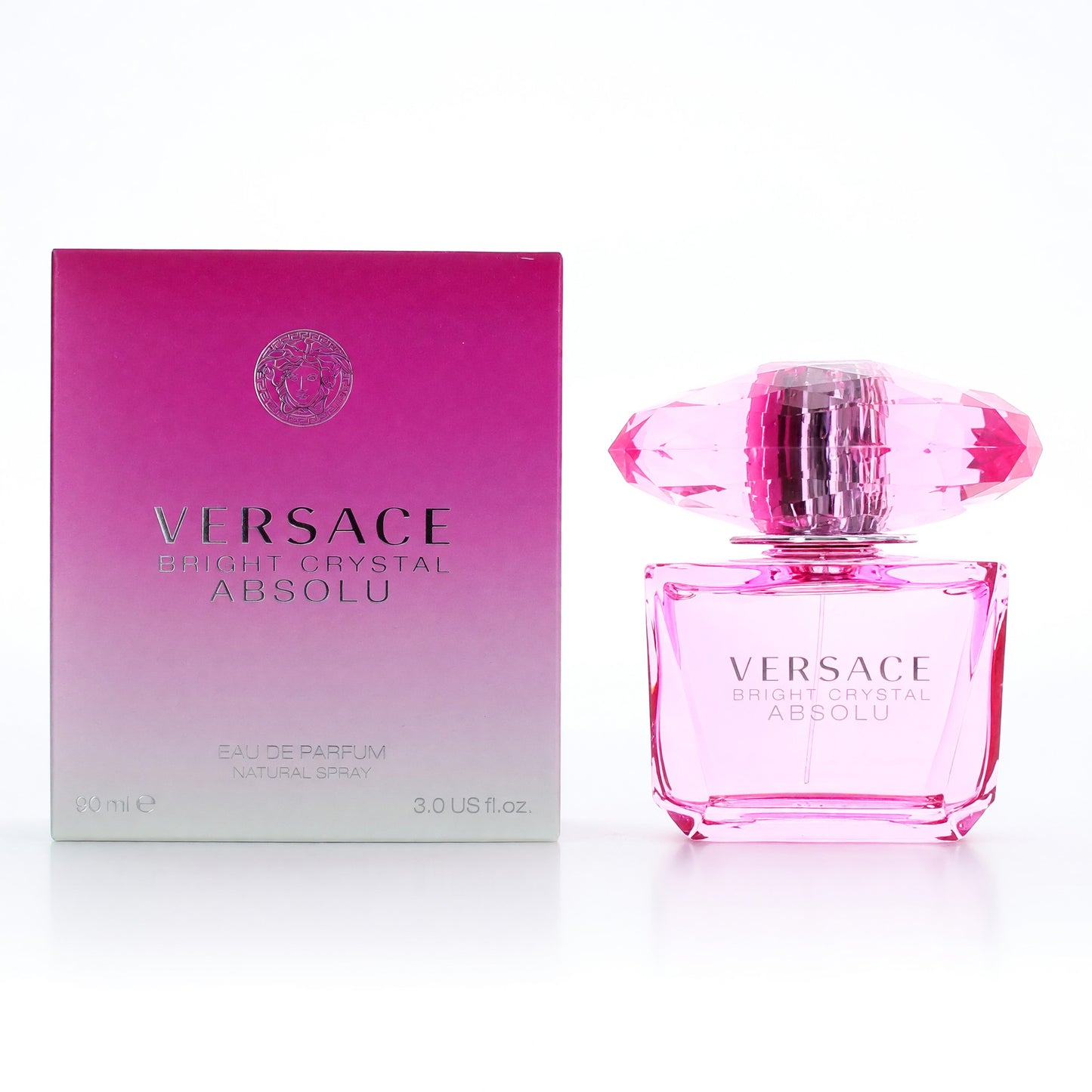 Versace Bright Crystal Absolu de Versace, EDP en aerosol de 3 oz para mujer
