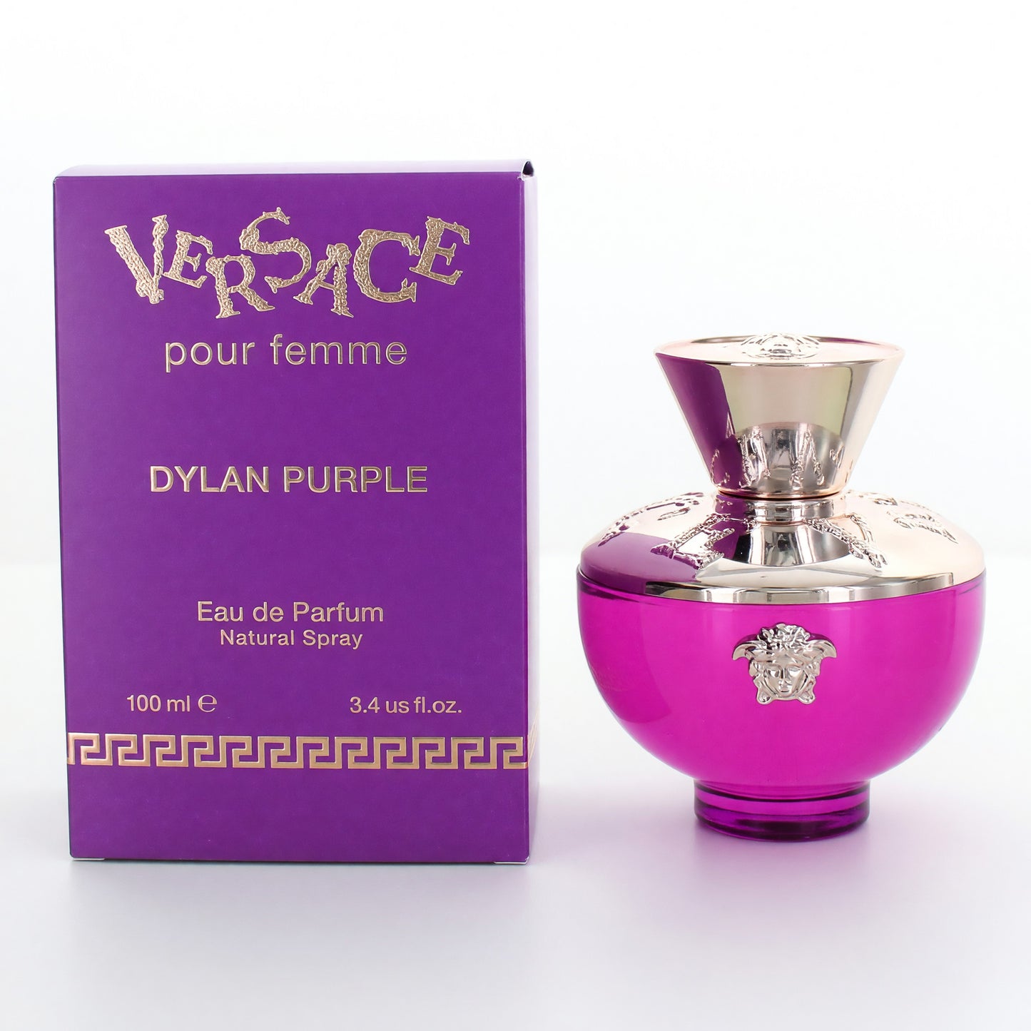Versace Dylan Purple de Versace, Eau de Parfum en espray de 3.4 oz para mujer