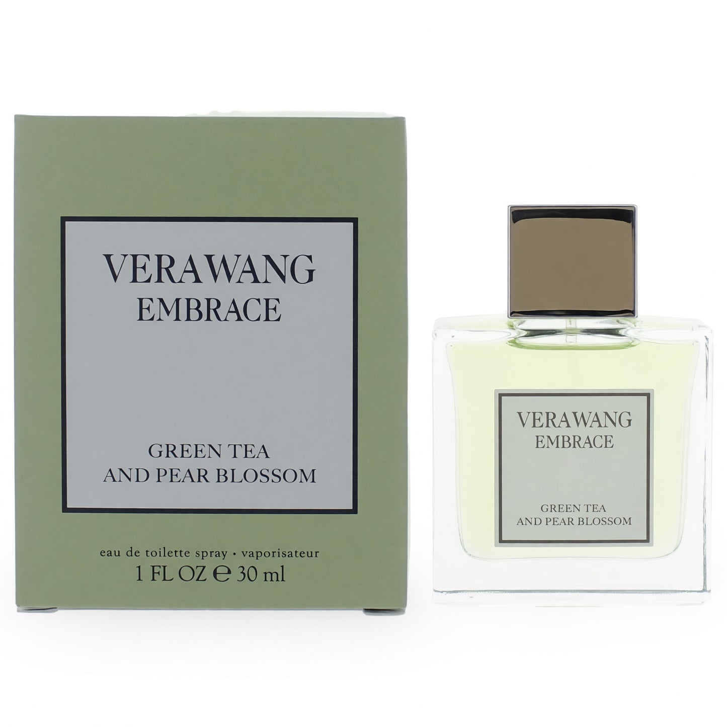 Vera Wang Embrace Green Tea and Pear Blossom de Vera Wang, vaporizador EDT de 30 ml para mujer