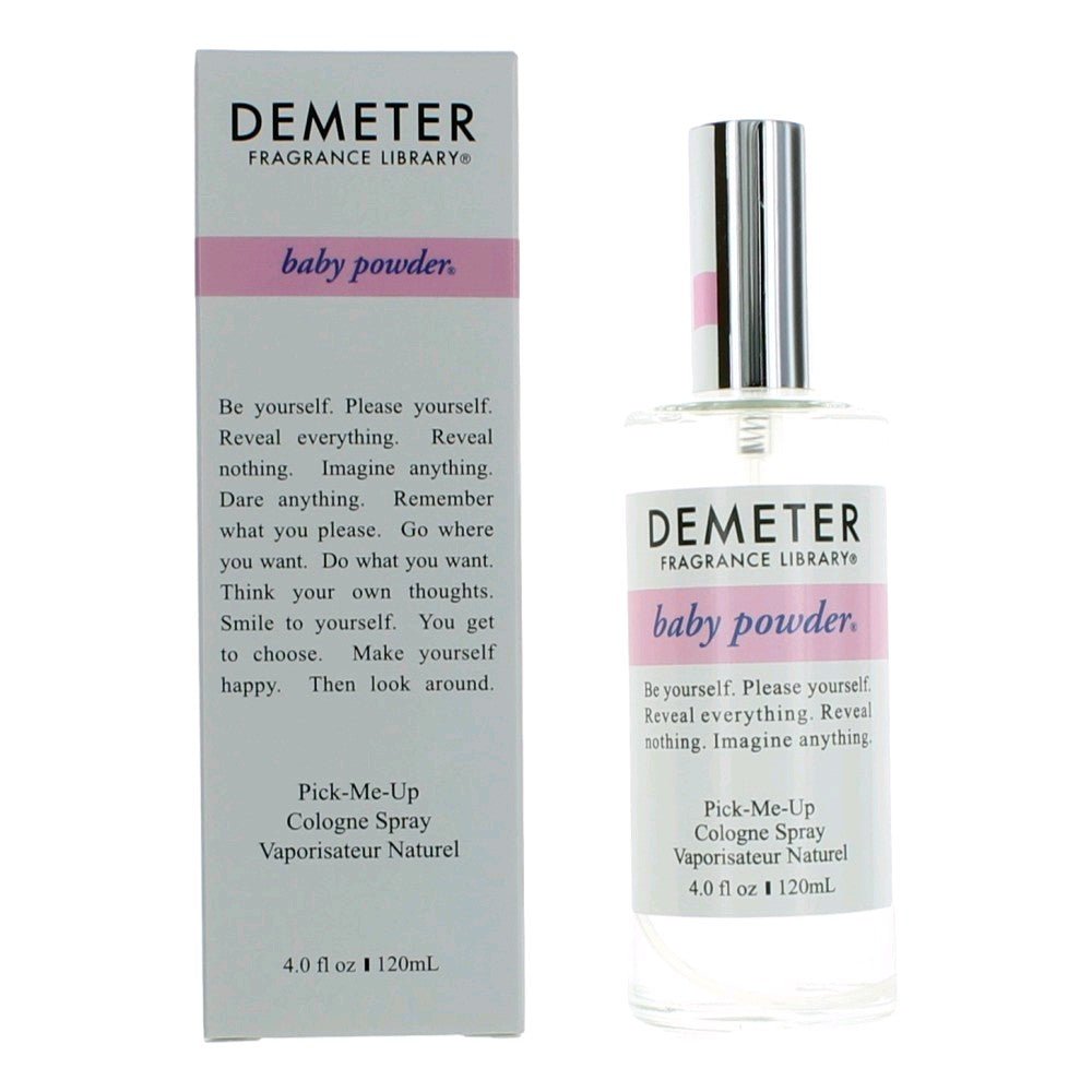 Baby Powder by Demeter, 4 oz Cologne Spray for Unisex - 101 Perfume Plus