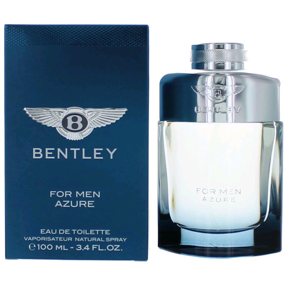 Bentley Azure by Bentley, 3.4 oz Eau De Toilette Spray for Men - 101 Perfume Plus